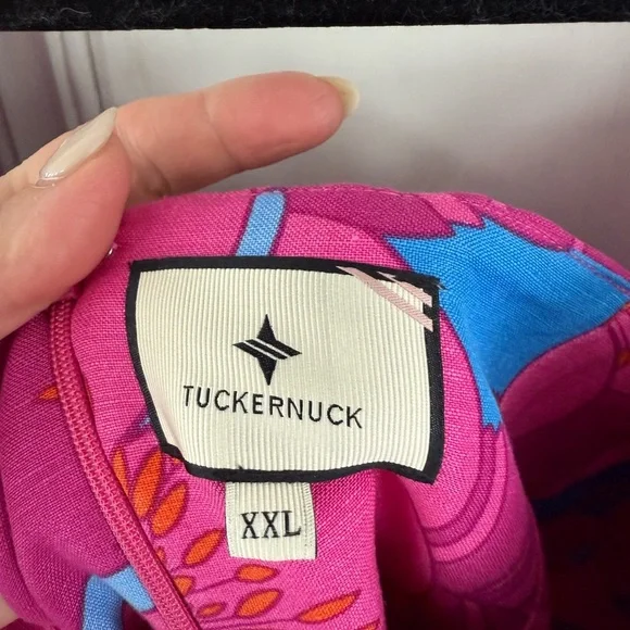 Tuckernuck Pink and Blue Floral Dress - Picture 8 of 9